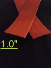 1.0 " inch 25mm RED 2:1 heat shrink tubing polyolefin 1FOOT 