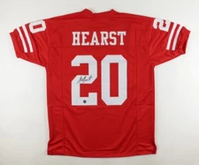 GARRISON HEARST SIGNED AUTOGRAPHED SAN FRANCISCO 49ERS CUSTOM JERSEY BECKETT COA