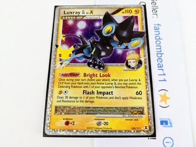 Luxray GL LV.X Celebrations Classic Collection 25th Anniver 109