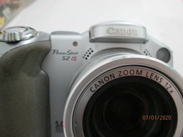 CANON Camera PC 1130 Power Shot S2 IS 5 mega pixels - Image 2 of 4