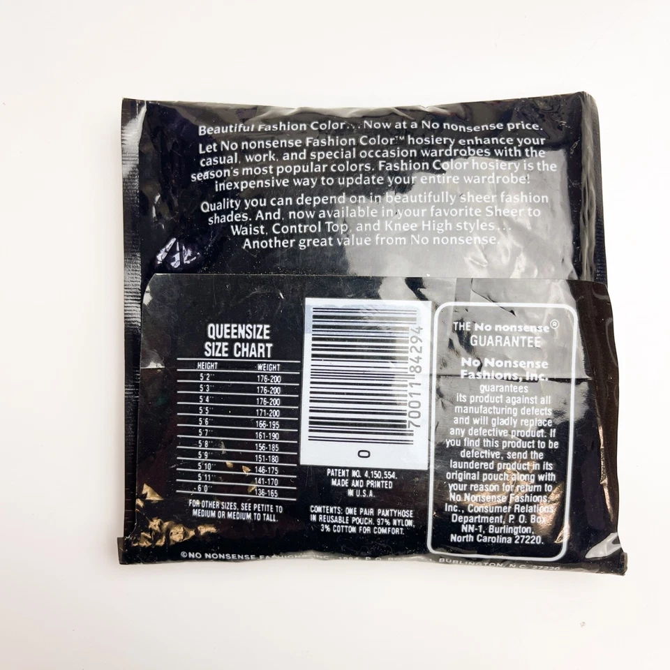 Pantimedias vintage sin tonterías color moda - reina - ala vintage Foto 2 de 3