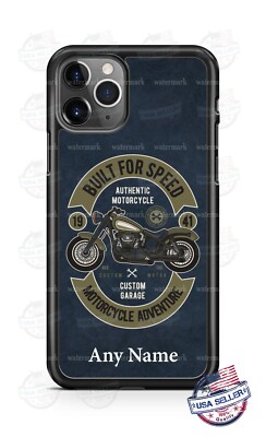 Motorcycle Build For Speed Personalized Phone Case For iPhone 13 Samsung Google