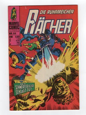 1969 MARVEL AVENGERS #65 & TALES OF SUSPENSE #60 2ND APP HAWKEYE RARE KEY GERMAN