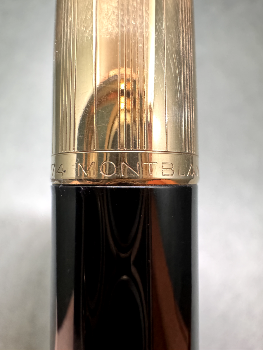 MONTBLANC Meisterstuck No.74 Gold-plated Fountain pen '60s Vintage