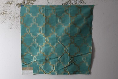 Highland Court, Alana, Embroidered Novelty, 100% Silk, 26'' W X 26'' L, Caribbean