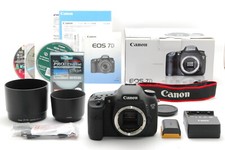  MINT Canon EOS 7D 18.0 MP Digital SLR Camera Black Body From JAPAN