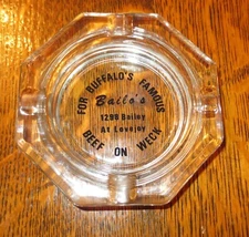 ☆ RARE 1960s BAILO'S Buffalo, NY - BEEF ON WECK Ashtray Bailey at Lovejoy