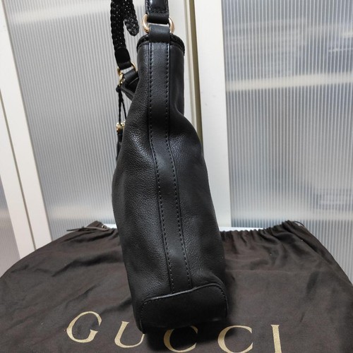 GUCCI Bolso de Hombro Cuero Negro - Imagen 3 de 13