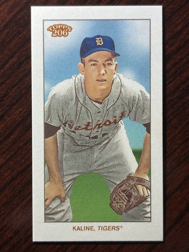 2024 Topps 206 T206 Al Kaline American Beauty Back Parallel SSP SP Tigers