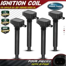 4x Ignition Coils For Chrysler Dodge Dart Fiat 500x Jeep Cherokee Compass 2.4l