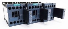 3x Siemens 3RH2140-1BB40 E:01 Auxiliary Contactor + 3RT2916-1JK00 -used-