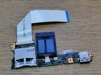 Original Fujitsu Lifebook U904 USB SD Kartenleser Platine & Fingerabdruck Sensor Original-Zubehör-Hersteller