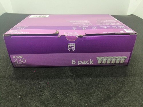 6pcs X 4.6W GU10 Philips Cool White 4000K LED Lamp bulb RRP $180 - Picture 4 of 6