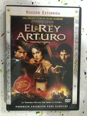Der König Arthur DVD Erweiterte Version KING ARTHUR - SPANISCH AM