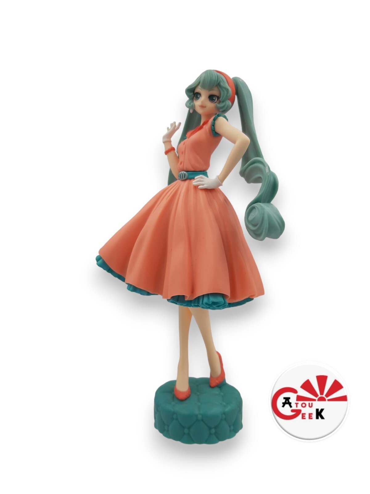 Figurine Miku Hatsune Banpresto World Journey vol.1 en PVC de 16 cm