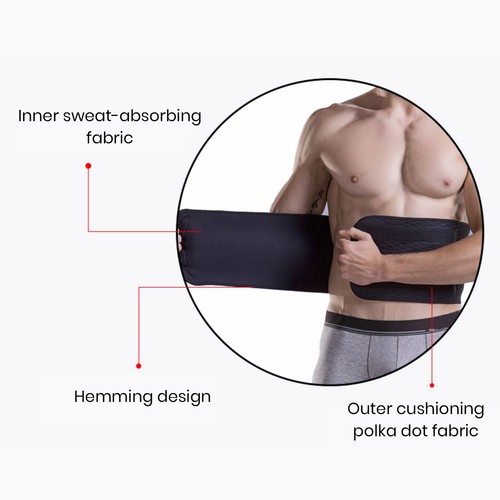 Waist Exercise Belt for Comfort During Workouts Waist Exercise Belt Coverage - Picture 2 of 11