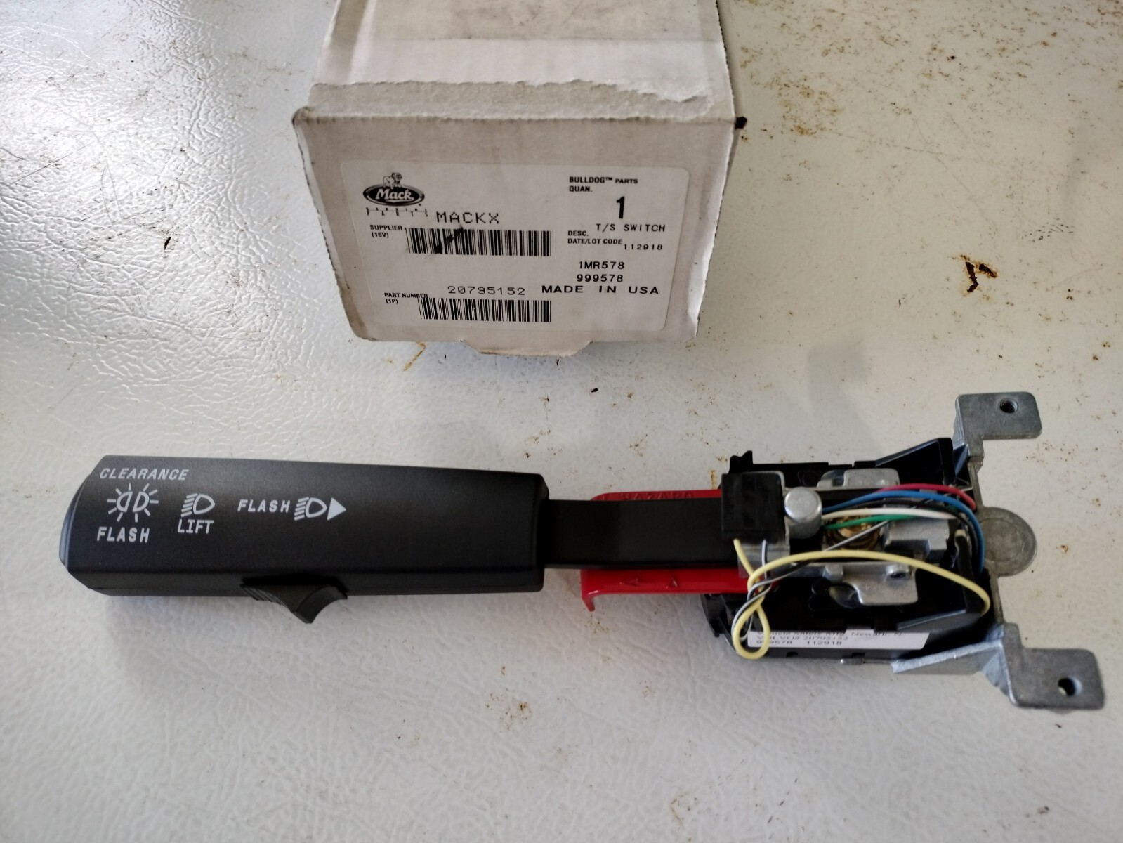 GENUINE Mack/Volvo Truck 20795152 Turn Signal Switch | eBay