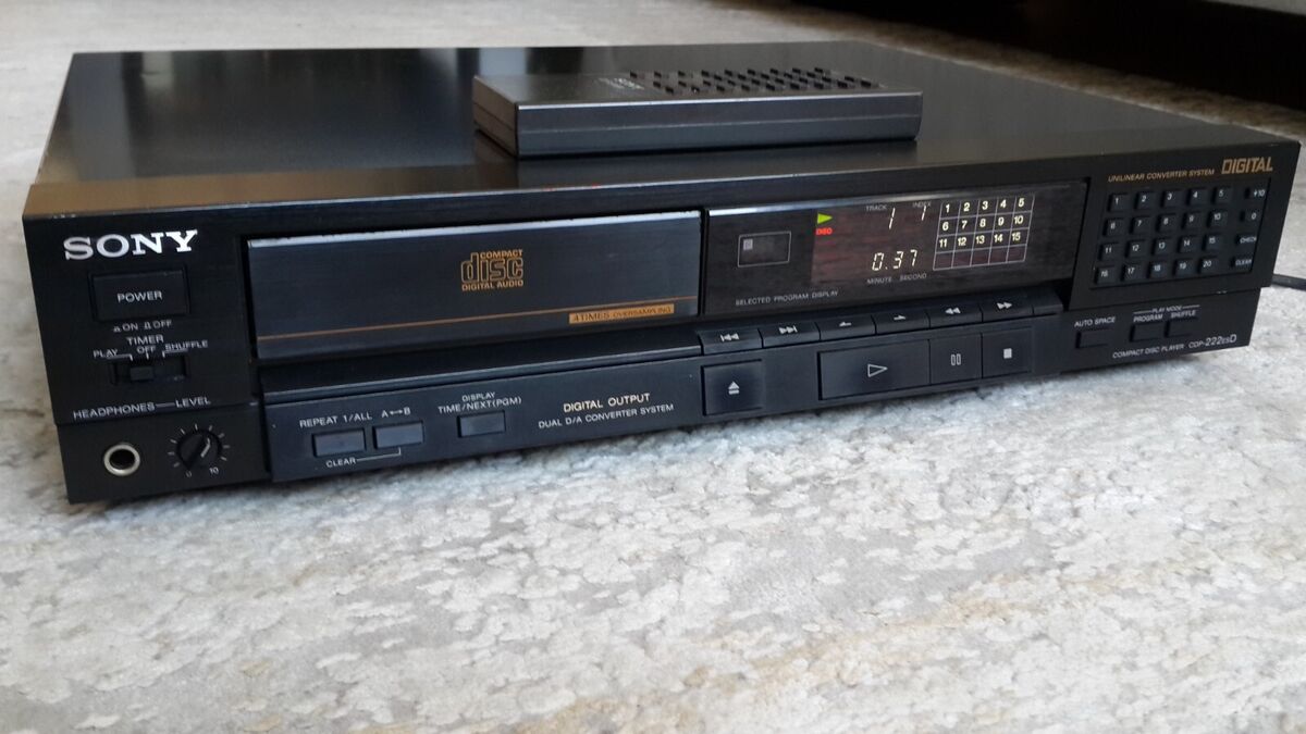 SONY CDP-222ESD CD Player TDA1541 | eBay SONY CDP-222ESD CD Player TDA1541 | eBay