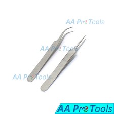 Swiss Extension Tweezers Jeweler Forceps Set Of 2 Set 4 