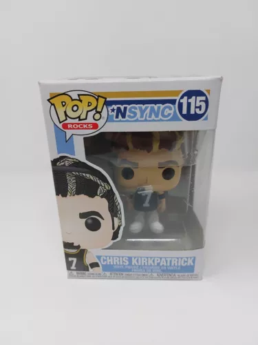 FUNKO Rocks Pop! Vinyl Figure Chris Kirkpatrick [NSYNC] NEW IN STOCK!