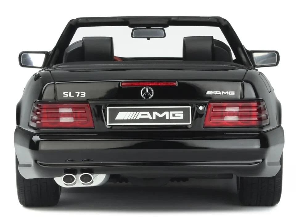 AMG-エヤロセツト-ベンツ129SL 1/18 OTTO 1991 Mercedes-Benz AMG SL73 R129 Convertible (Black