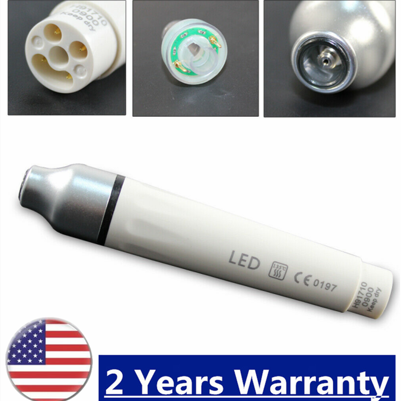 Pièce à Main Dentaire Ultrasonic Scaler + LED + Tips - Compatible EMS