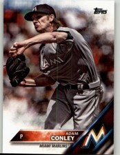2016 Topps Update Adam Conley #US255 Miami Marlins