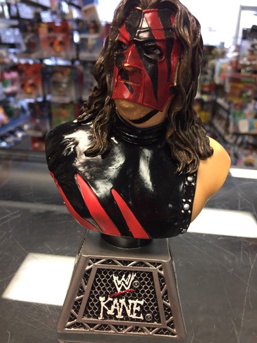 wwe kane mini bust figure hell in the cell 2008 lim ed w