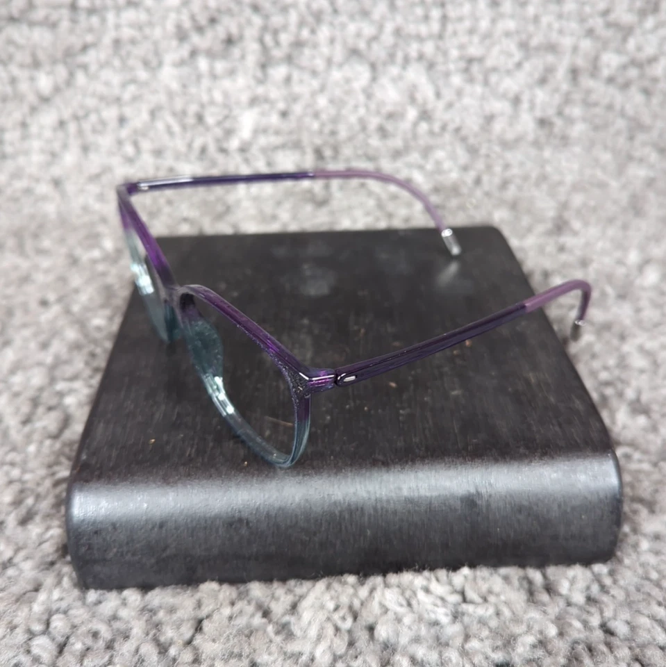 Silhouette SPX 1601 75 4010 фиолетовый бирюзовый подлинный очки с чехлом 52-15 - Изображение 4 из 4