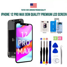 For iPhone 12 Pro Max Screen Replacement Kit Full Assembly Touch Screen LCD