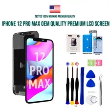 For iPhone 12 Pro Max Screen Replacement Kit Full Assembly Touch Screen LCD
