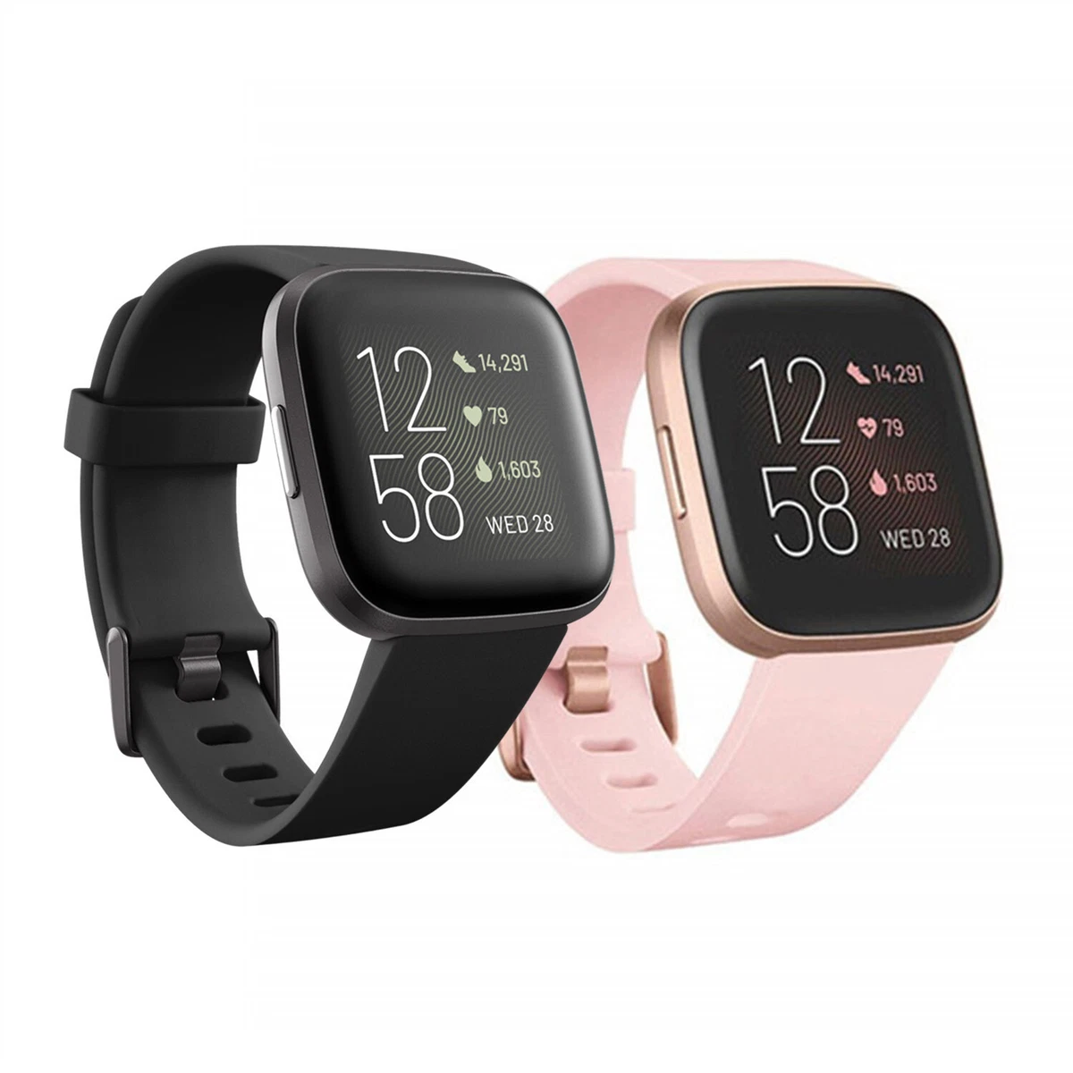 Fitbit Versa 2 Activity Tracker Health Fitness Bluetooth Smartwatch Heart  Rate