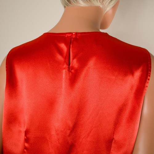 JONES NEW YORK Collection orange Satin Tank Top Cami ärmellos Größe 14 - Bild 4 von 5