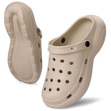 Classic Garden Clogs for Men Water Resistant Slip on Beach Waterproof Shoes