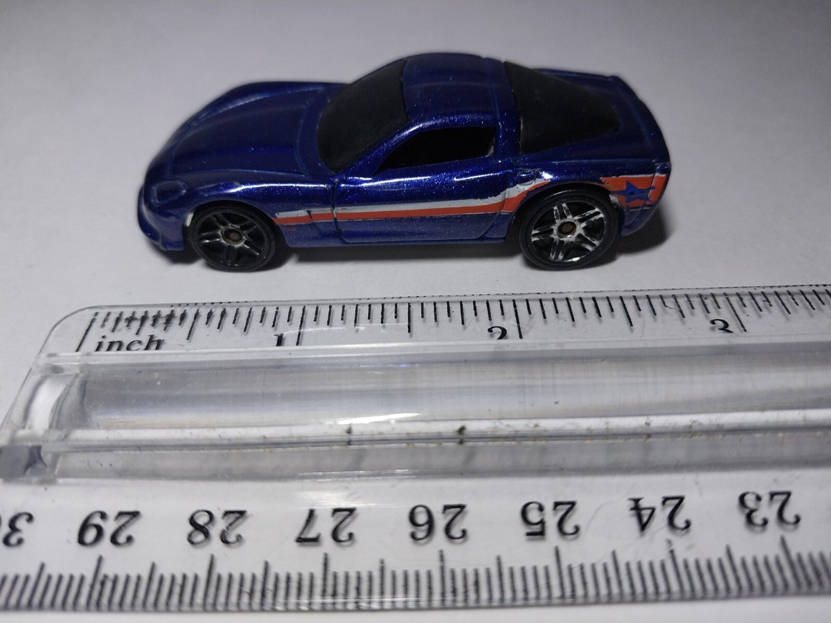 ミニカー Hot Wheels Chevrolet Corvette C6 1/2500 2003 Mattel Chevrolet Corvette Metallic Blue C6 Metal Collection