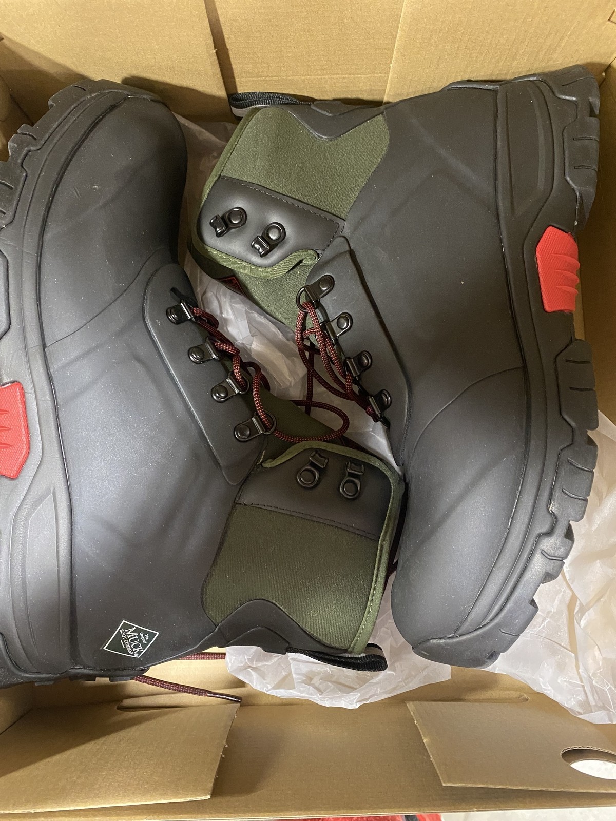 Muck Boot Men's Apex Lace Up AXML000 (USED) eBay