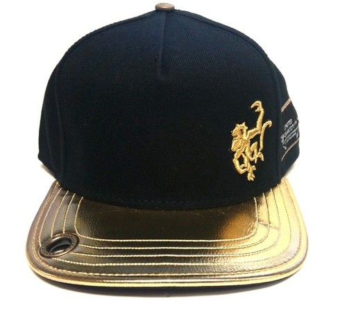 Old Gold Adjustable Snap Back Cap Hat 