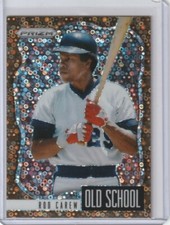 2021 Prizm Rod Carew BRONZE DISCO DONUT CIRCLES PRIZM #d 37/40