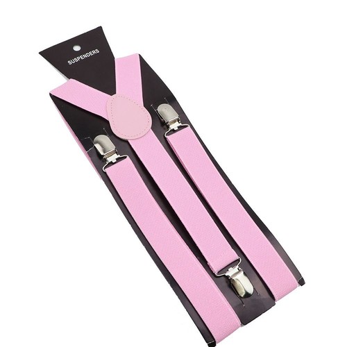 Elastic Leather Suspenders Braces-100cm Adjustable Straps For Wedding Suit Skirt - Picture 17 of 41