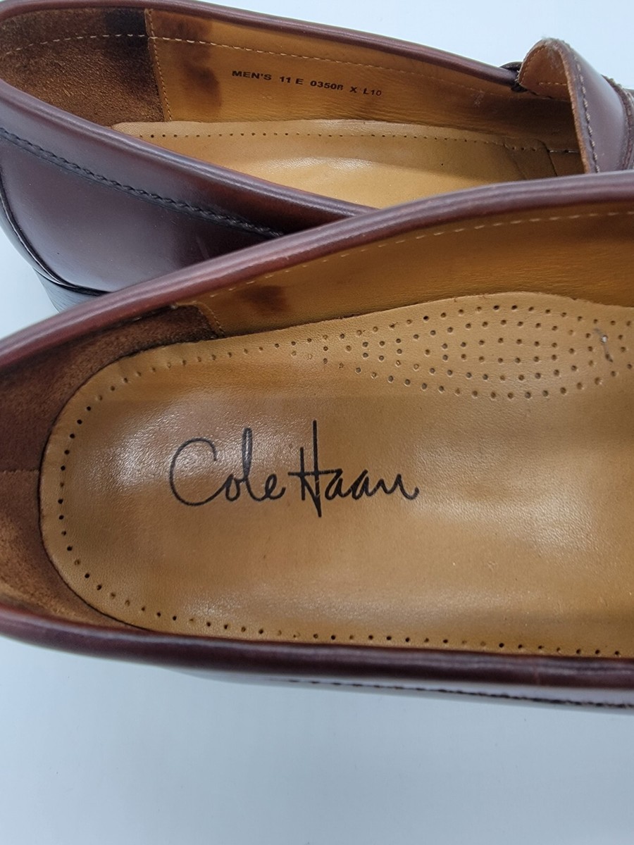 Cole Haan Pinch Tassel 03508 Mahogany Leather Men
