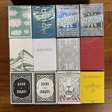 12 Mixed Playing Card Decks Brick Theory11 Bicycle Cartamundi Kickstarter