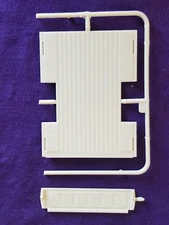 1972 FORD F250 LONG BED FLOOR & FRONT WALL from Moebius 1:25 Model Kit 67-72