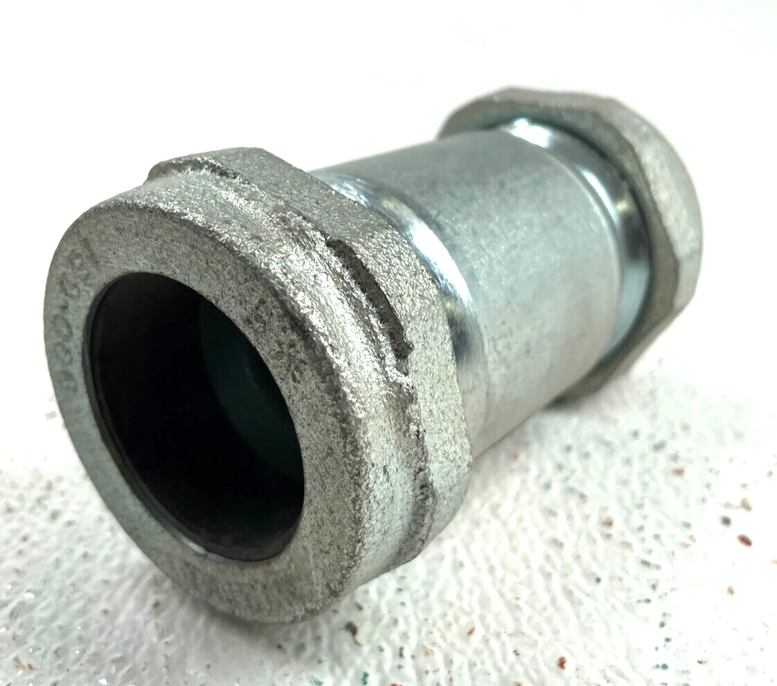 B&K 160003HP Galvanized Pipe Repair Compression Coupling,, 56 OFF