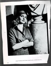 SUPER RARE 8X10 1950s ORIG MAGAZINE PHOTO JOANNE WOODWARD ANTHONY PERKINS!!