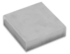 1 Steel Bench Block 3"X 3" X 0.75" Thick for Wire Forming Jewelry Projects 