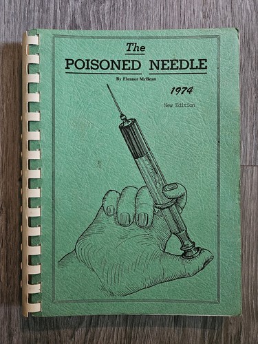 Cover of The Poisoned Needle McBean 1974 New Edition Suppressed Facts About Vaccination