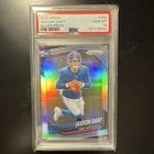 Panini 2025 Prizm Silver Prizm Jaxson Dart #332 PSA 10 Rookie New York Giants