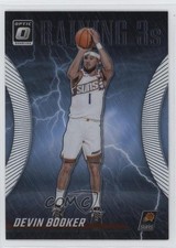 2023-24 Panini Donruss Optic Raining 3s Devin Booker #17 1a1r