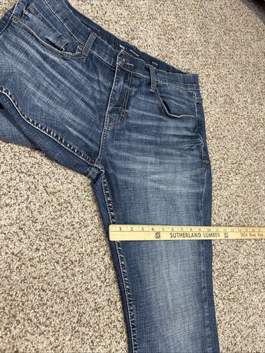 BKE Buckle Men's Med Wash Blue Jake Straight Leg Jeans 34x32 (32x31) - Picture 11 of 14