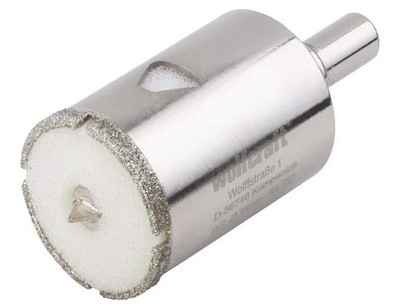 WOLFCRAFT 5926000 FRÄSER SÄGE DIAMANTBECHER 35mm FLIESENWASCHBECKEN